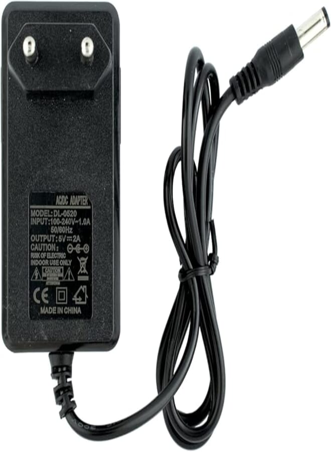 Other AC/DC Adapter 5V 2A, 2-Pin, CE Certified, Grey, Wall Mount, 1 Count